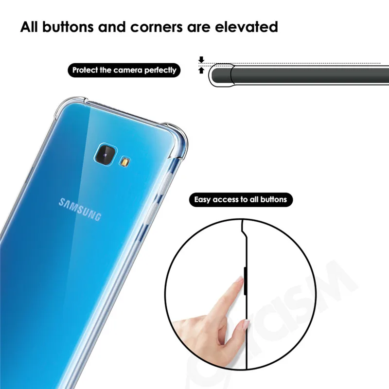Olycism для samsung Galaxy J4 плюс Чехол Slim силикона мягкой ТПУ ультра тонкий J6 S9 s9 подушка