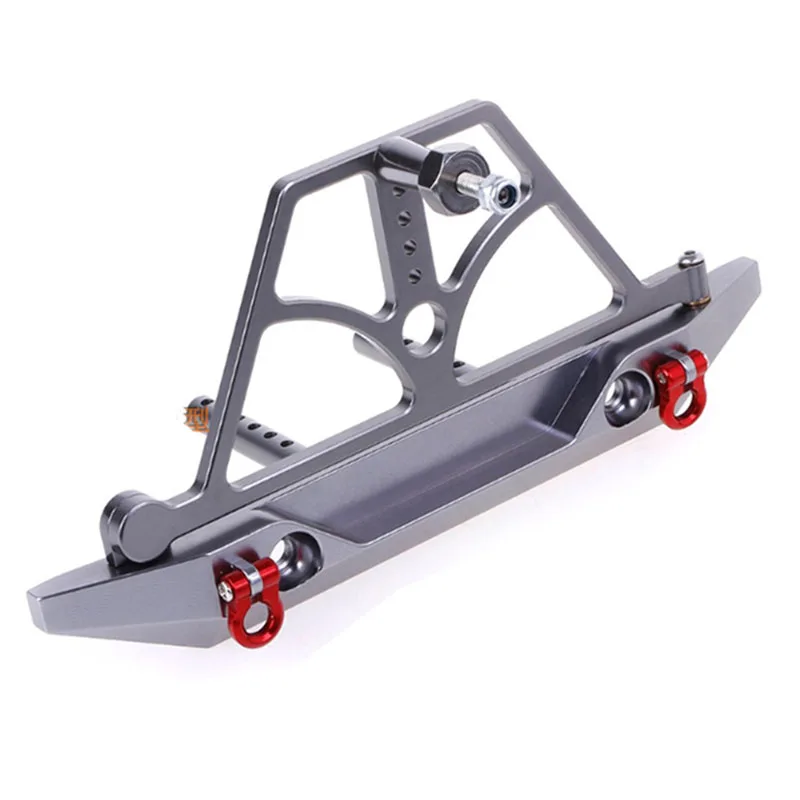 Металлический задний бампер 1/10 Rc с запасной рейкой для шин обновленные детали RC