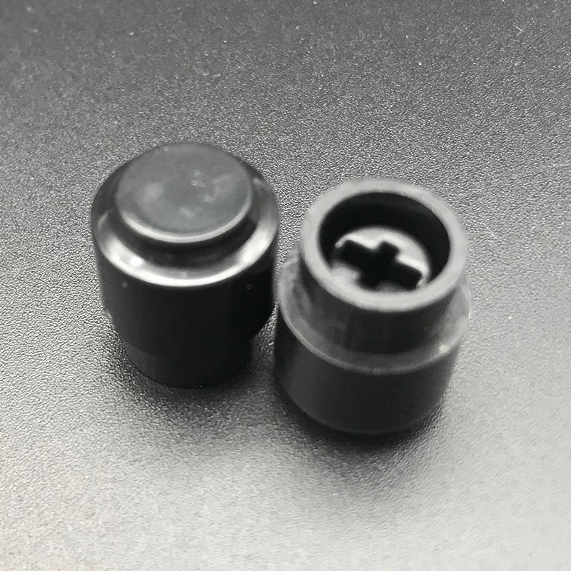 Only Cap Black x2pcs 3/5 способ электрогитары переключатель звукоснимателя с круглым наконечником для FD TL Стиль электрогитары ra аксессуары - Цвет: Only Cap Black x2pcs