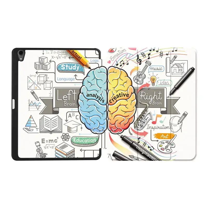 IPBC02 MTT Чехол для iPad Pro 12,9 дюйма с карандашом-держателем из искусственной кожи, Магнитный флип-чехол с подставкой, чехол для планшета, умный Авто Режим сна/пробуждения - Цвет: IPBC02