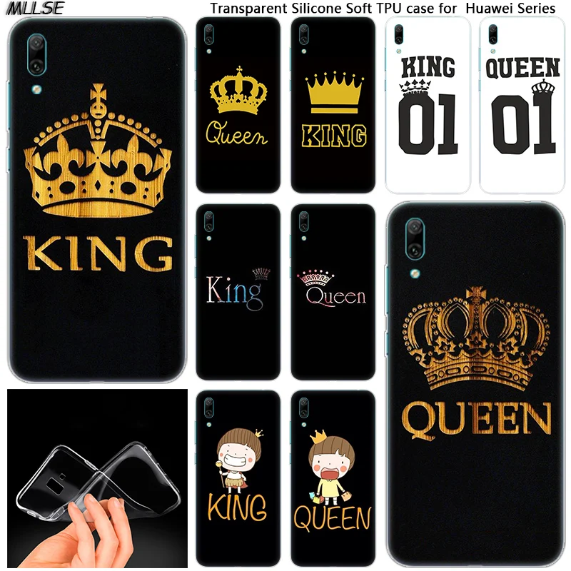 Чехол King Queen 01 Для Huawei Mate 10 20 Lite Pro Enjoy 8 9E Y6 Y5 2017 Y7 Y9 2019 2018|Бамперы| |