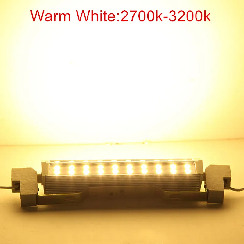 Бесплатная доставка Dimmable R7S LED 5 Вт 10 15 SMD5730 led r7s 78 мм J78 118 J118 189 J189 Лампочки