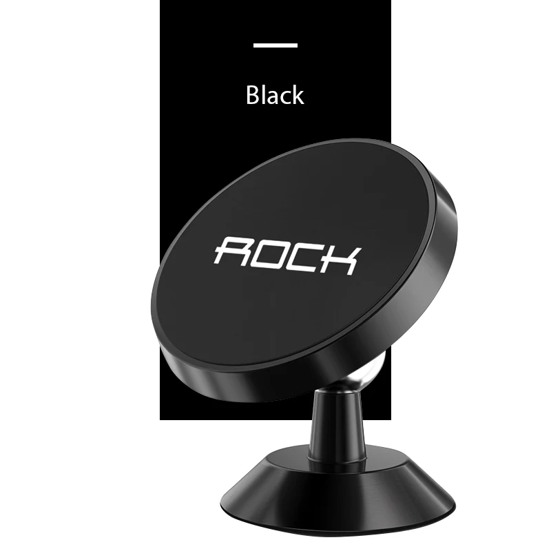 Dashboard Black Rock Мини магнитный автомобильный держатель для телефона, приборная панель, крепление на вентиляционное отверстие для iPhone, универсальная подставка для смартфона в автомобиле, вращение на 360 градусов - Цвет: Dashboard Black