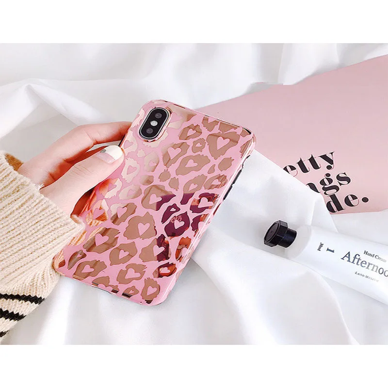 Популярный золотой Леопардовый принт для 8plus aplex Mobile PhoneCase XS Max/XR/iPhoneX/7 p/6