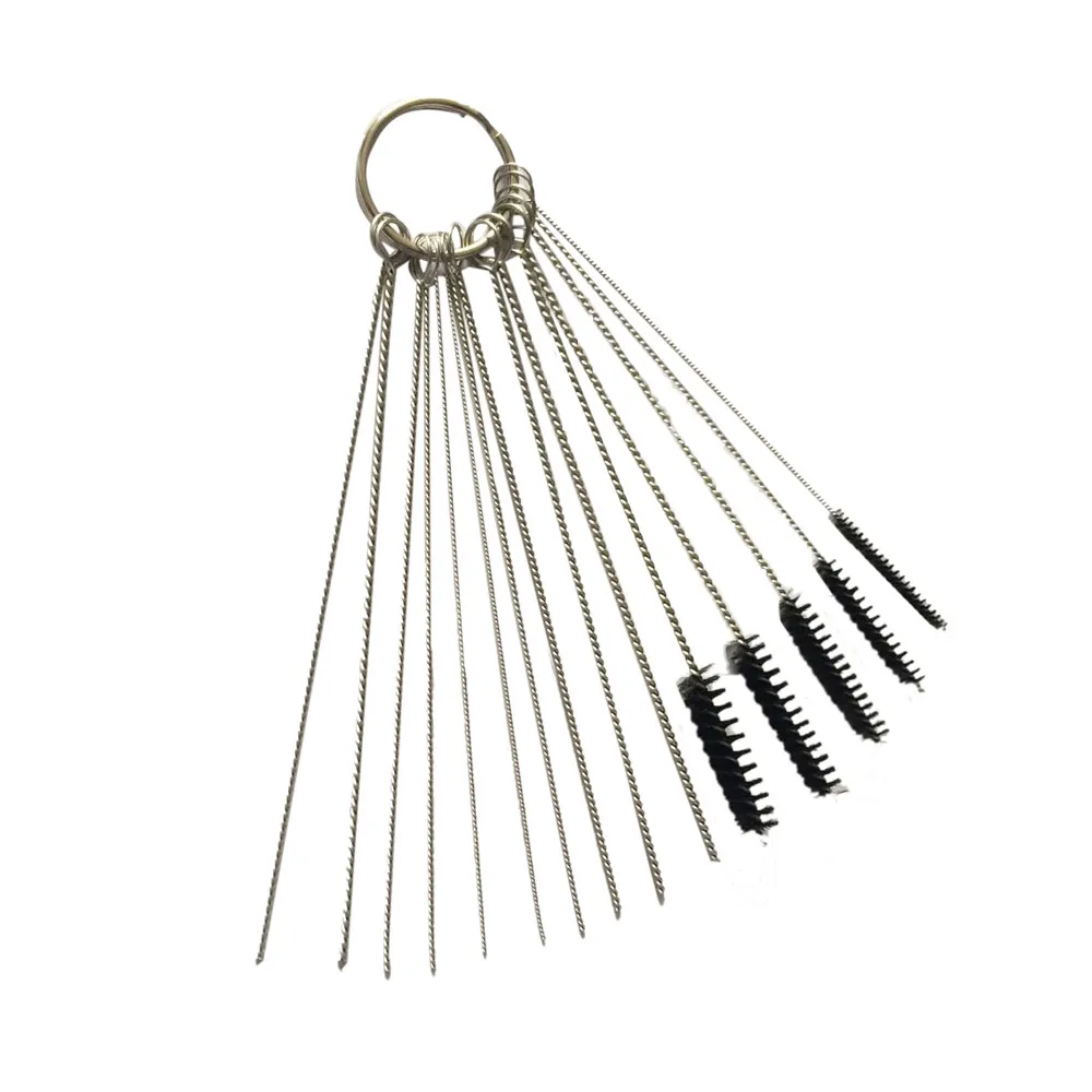 МОТОЦИКЛ КАРБЮРАТОР из нержавеющей стали чистящая щетка набор иглы #30 |