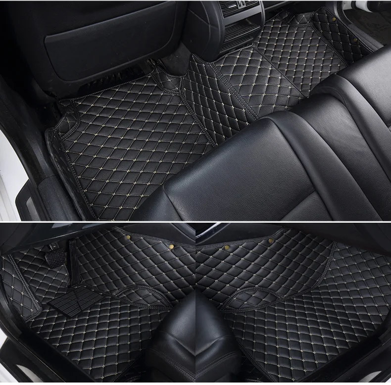 Пользовательские автомобильные коврики для VW Beetle Atlas CC Golf GTI Jetta Passat Polo Tiguan Transporter автомобильный коврик