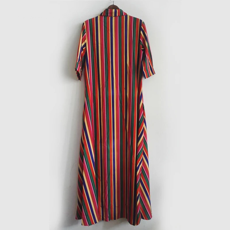 Женское осеннее длинное платье-макси Привлекательное платье с полурукавами в