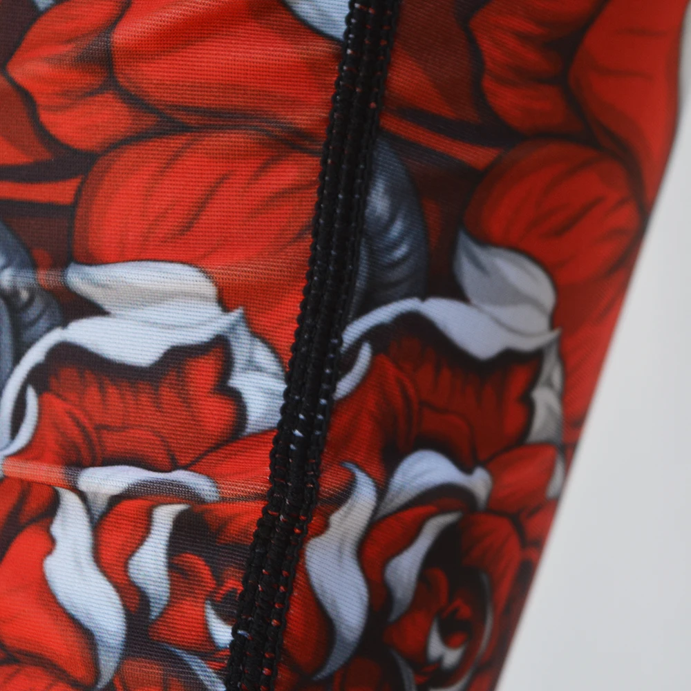 Рубашка для плавания мужская с защитой от УФ излучения топ цветочным принтом