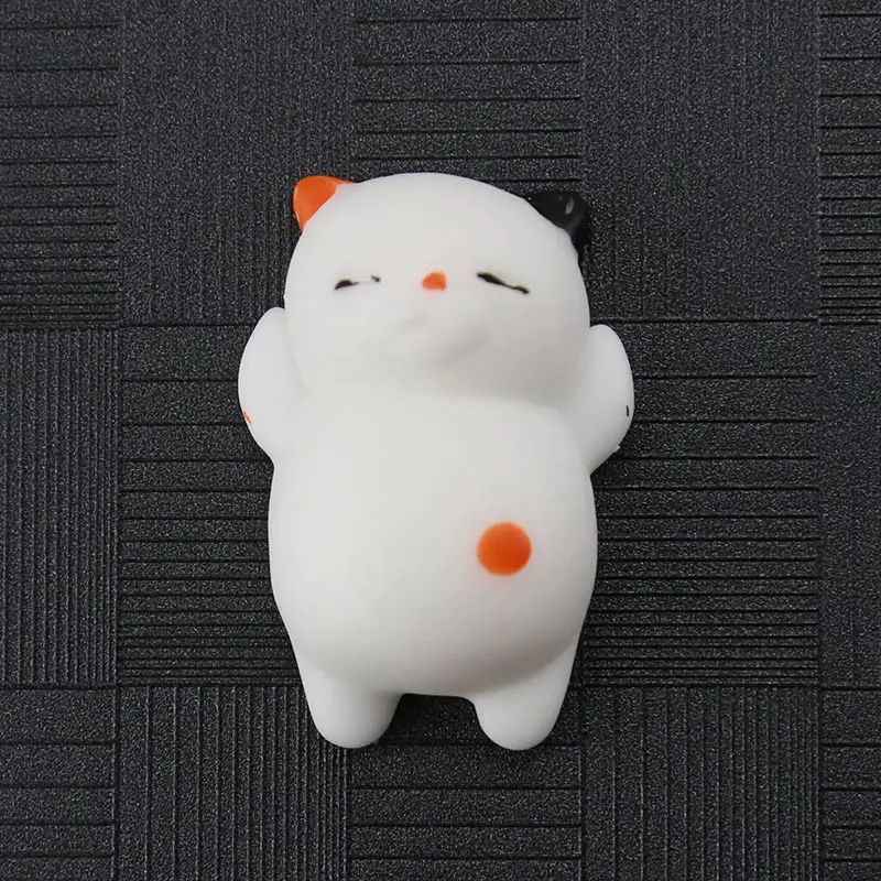 3D мягкие салфетки для кошек гигантские милые забавные животные Антистресс мяч сжимаются Джамбо медленно каваи детские игрушки Телефон сделай сам