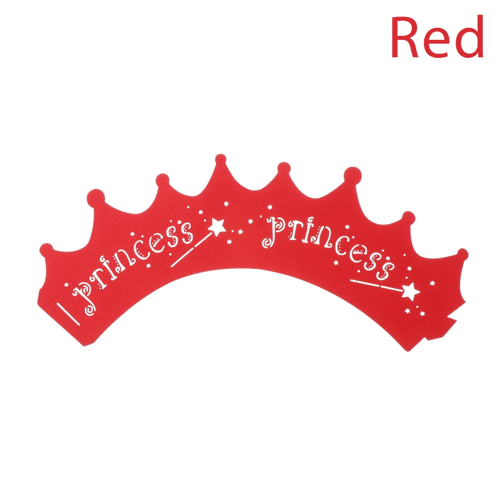 red 10 шт кружева цветок обертки для кексов лайнер DIY Украшение из мастики для торта чашки для именинного пирога для украшения детского душа вечерние принадлежности - Цвет: red