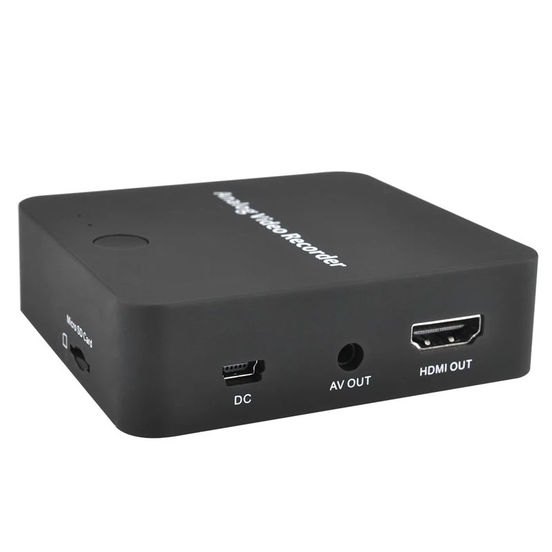 Аналоговый av-рекордер старая видеомагнитола видеомагнитофон VHS VCR DVD DVR 8 мм Hi8 HDMI видеозахвата в цифровой формат на TF карту, не нужен ПК