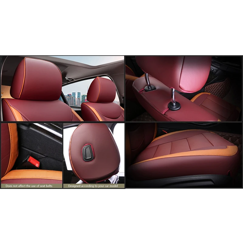 Чехол для автомобильного сиденья Wenbinge из воловьей кожи mazda 6 gh cx 5 3 bk cx7 2 cx3 626