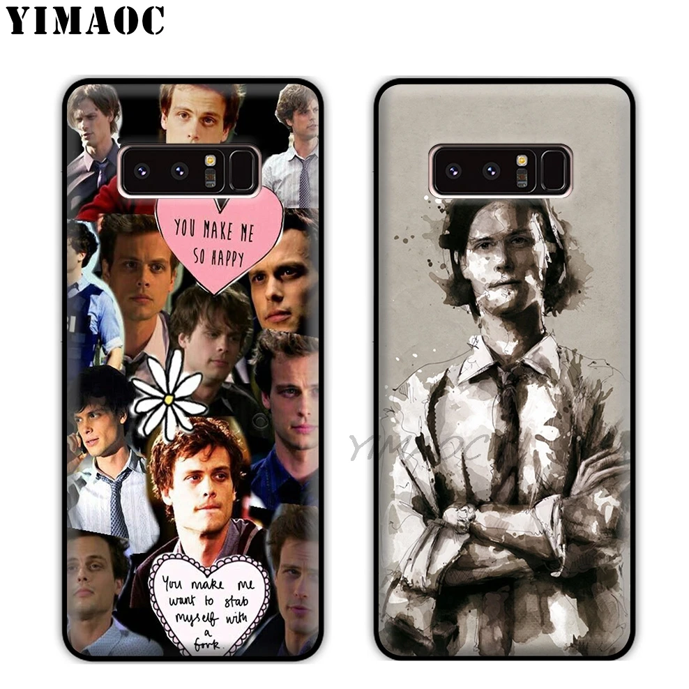 Мягкий силиконовый чехол YIMAOC Minds для samsung Galaxy A9 A8 A6 Plus 2018 A5 A3 2017 2016 Note 9 8 |