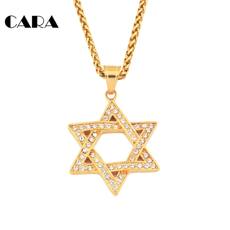 CAGF0154 ожерелье из нержавеющей стали с кристаллами для мужчин и женщин|cuban chain|chain