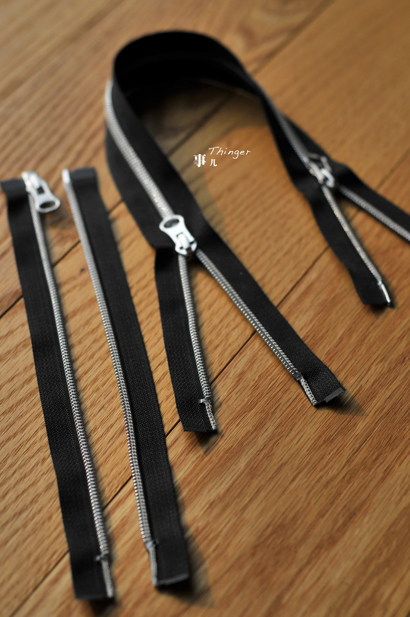 YKK 5 нейлон имитация металлической застежкой молнией 25 см ~ 100 тонкие открытые
