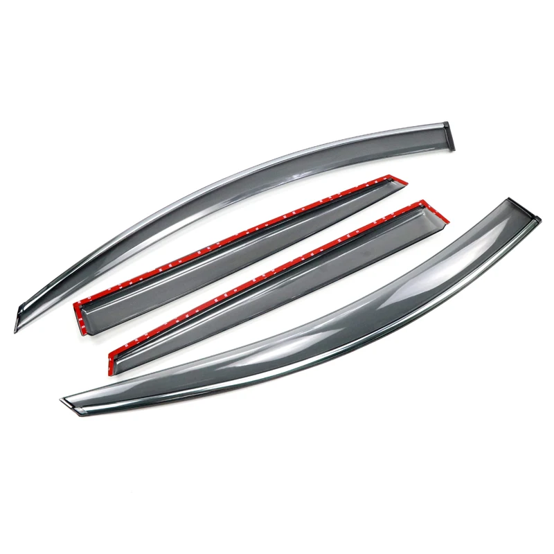 Для Chevrolet Captiva 2010 2011 2012 2013 Пластиковый оконный козырек Дождь Защита от солнца защита дефлектор отделка 4 шт. автомобильный Стайлинг