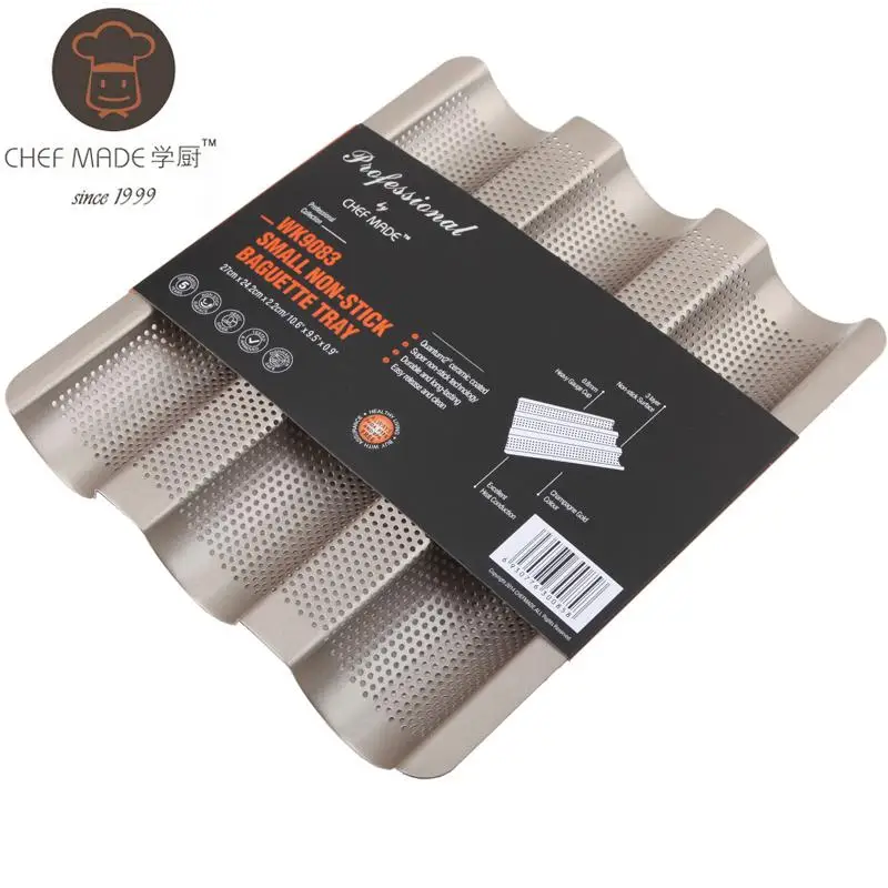 Шеф-повар сделанная багетная Форма Французский противень для выпечки хлеба