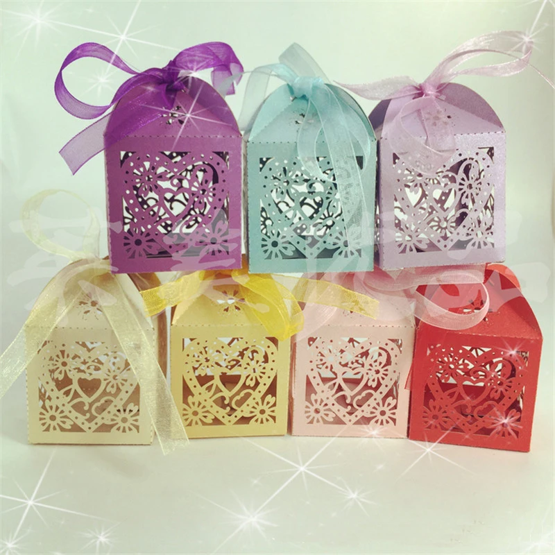 10 шт./компл. свадебные сувениры и подарки для гостей любовь сердце День рождения