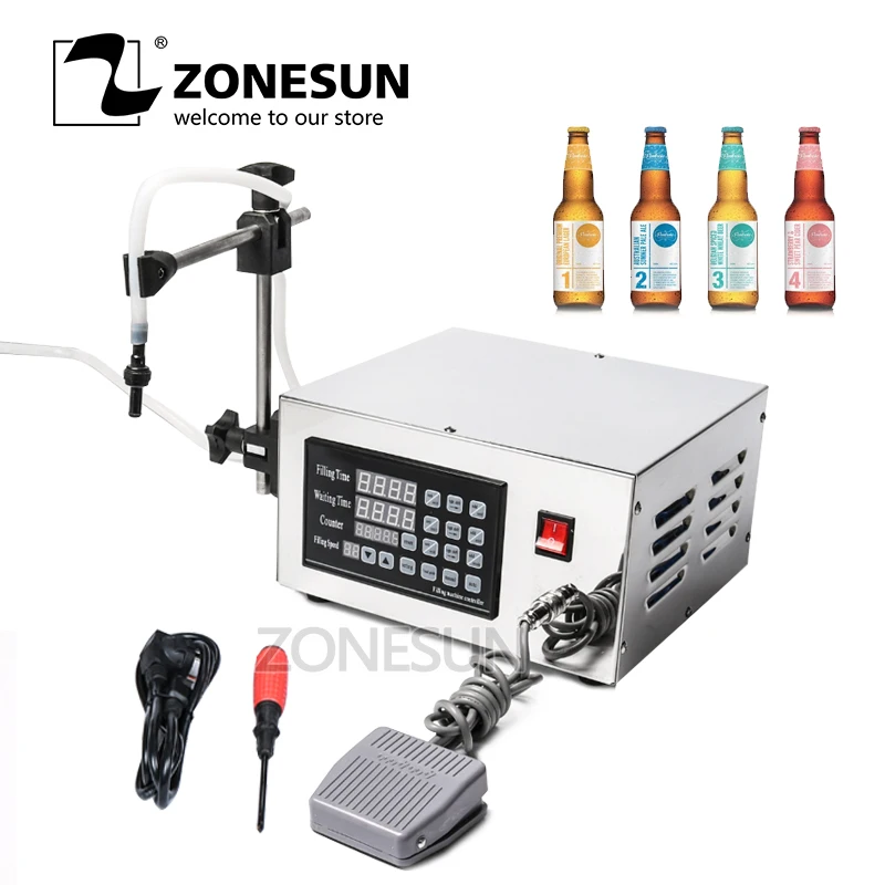 ZONESUN полуавтоматический насос для запоминания жидкости плавная работа длинная