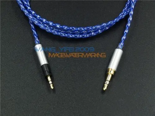 Обновленный Hi Fi кабель для наушников Sennheiser улучшенный чистый до 6N 99.9999%|cable