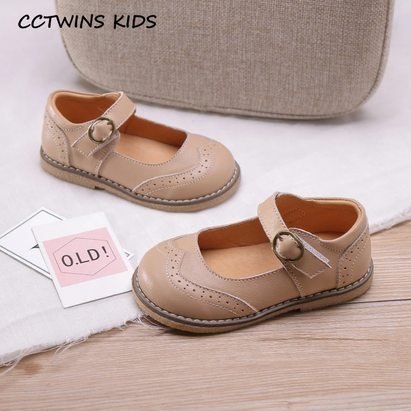 Kids Shoes Autumn Children Fashion Party Breathable Shoes Baby Soft Brand Sweet Mary Jane Girls Black Princess Flat GM23980