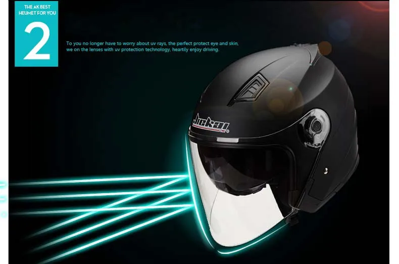 Moto rcycle 3/4 шлем с открытым лицом с двойными линзами для мотоцикла cicleta Cascos электромобиль скутер мото полушлемы