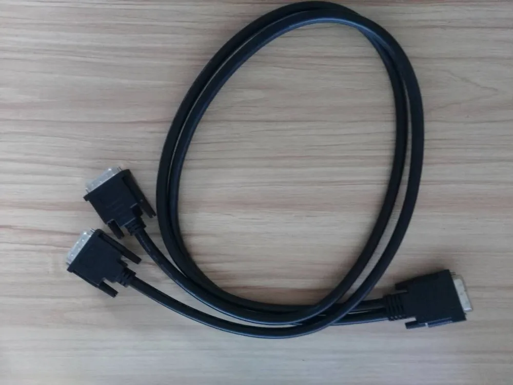 Разветвитель для светодиодного экрана dvi кабель один на двойной HD DVI разветвитель