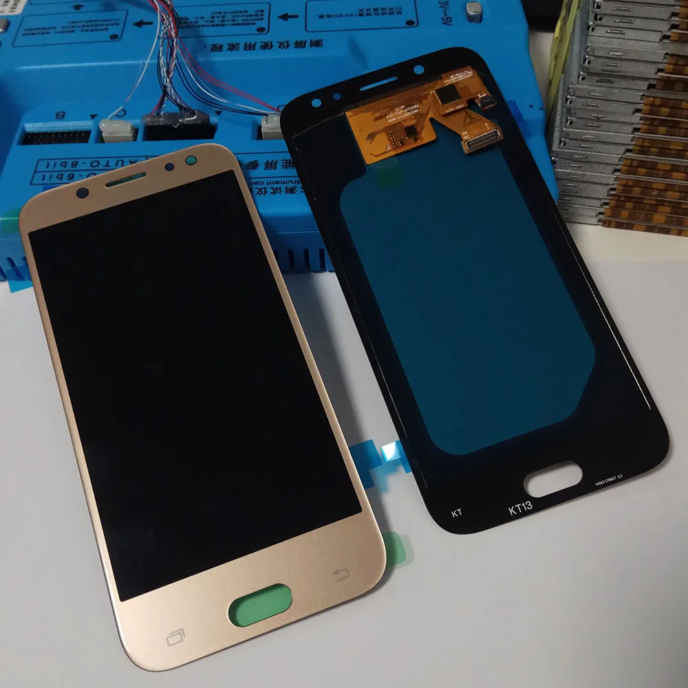 Супер AMOLED ЖК экран для Samsung Galaxy J5 2017 j530 дисплей J530F SM J530FM сенсорный дигитайзер