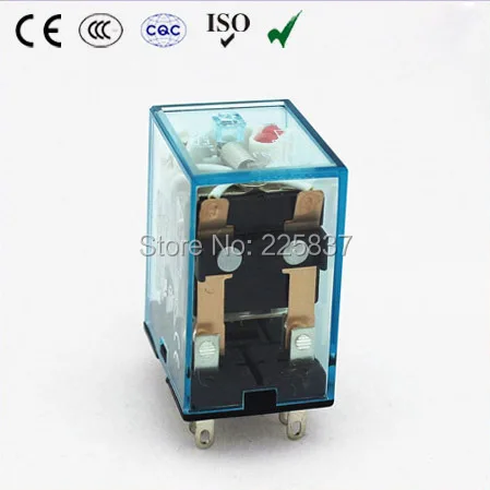 HH52P my2nj реле(5 шт./лот) 12 v 24 v 36 v 48 v 110 v 220 v DC/AC 5A высокое качество DPDT Электромагнитный Мини Подключаемый модуль реле MY2