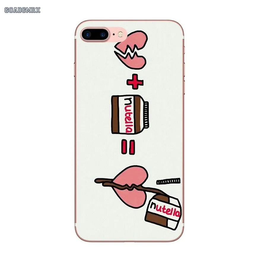 image 10 Силиконовый кожаный чехол для телефона для huawei GR3 Коврики 20 P30 Honor 7A Pro 7C 8C 7X8X9 Lite 10 Nova 2 2i 3 3i удобные пищевые Nutella искусства - Цвет: image 10