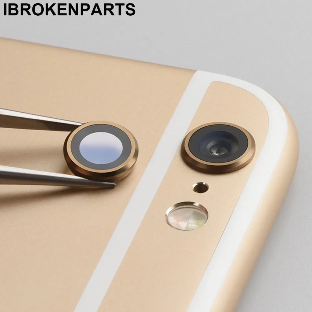 Замена Сапфирового Кристалла для iPhone 6 6S 7 8 Plus X сломанная задняя камера