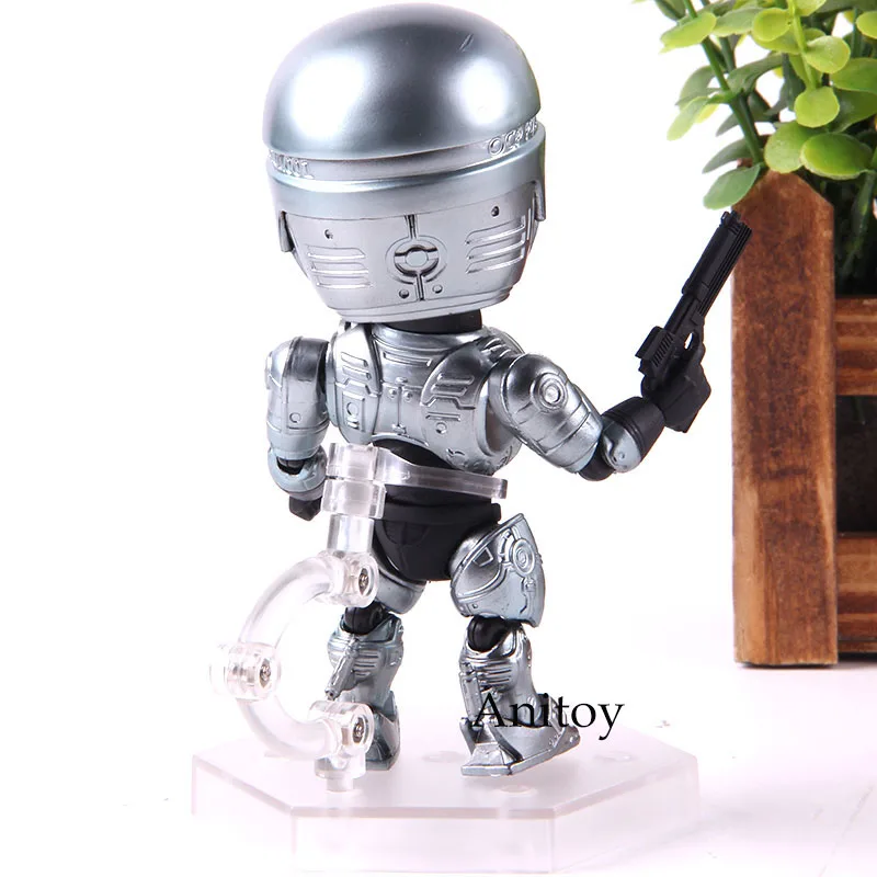 Q версия RoboCop фигурка 1987- игрушки с вишней RoboCop ПВХ Коллекция Модель игрушки подарок на день рождения 12 см