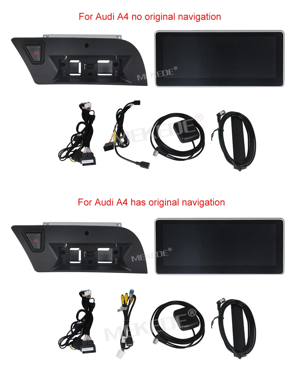 MEKEDE автомобильный мультимедийный плеер NAVI 10,25 дюймов 3G ram для Audi A4 A4L B8 2009~ CarPlay адаптер Радио Стерео gps навигация