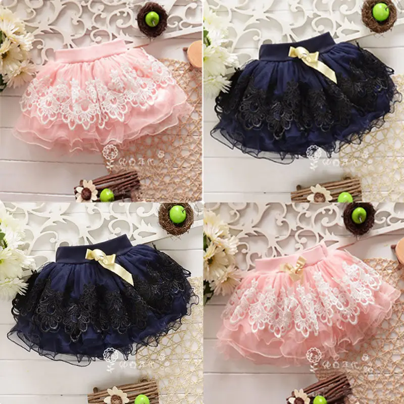 Модная юбка для маленьких девочек мини короткая пачка детей Lu От 1 до 5 лет|girls fashion