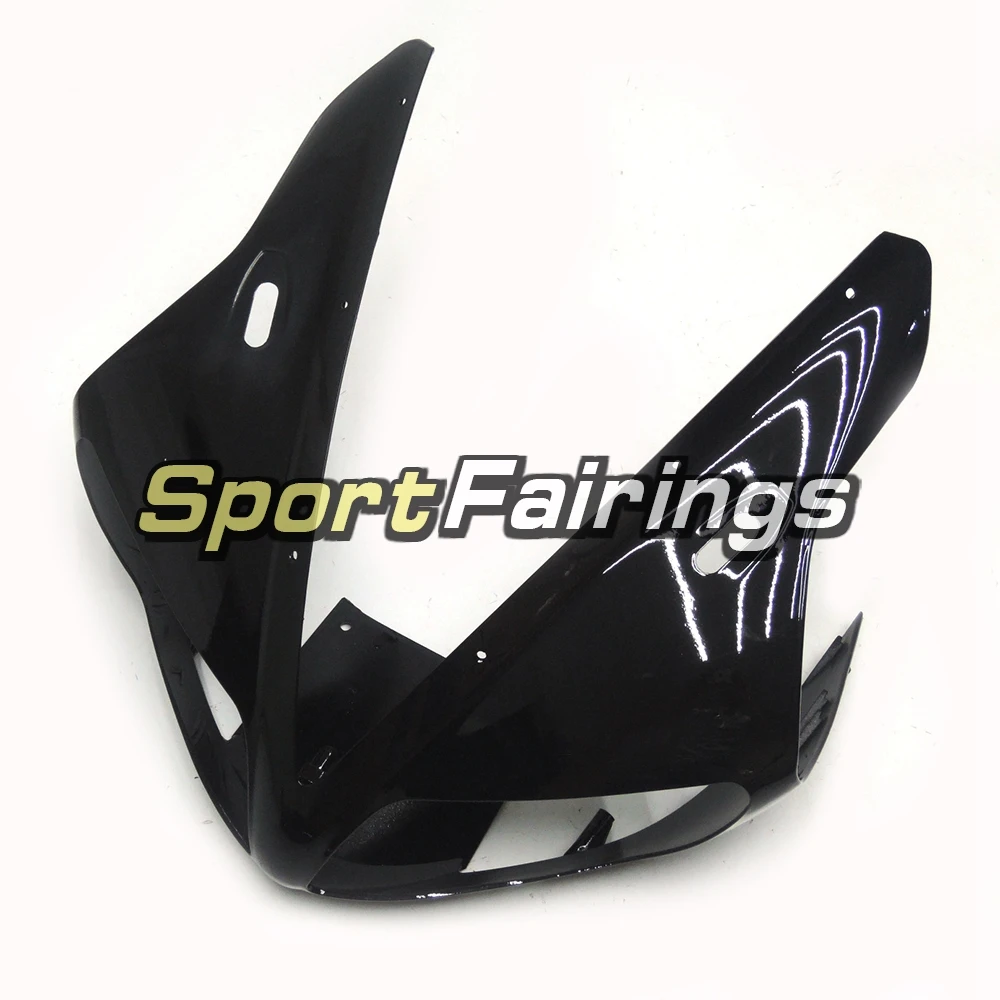 

Окрашенный передний обтекатель для Yamaha R1 YZF1000 2002 2003 ABS мотоцикл кузов часть фара рамка глянцевый черный