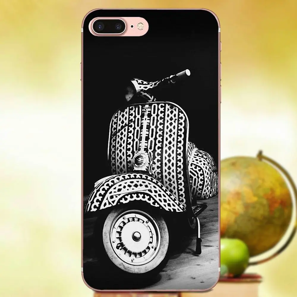 Vespa скутер бренд для Xiaomi Redmi Note 2 3 3S 4 4A 4X 5 5A 6 6A Pro Plus роскошный качественный чехол