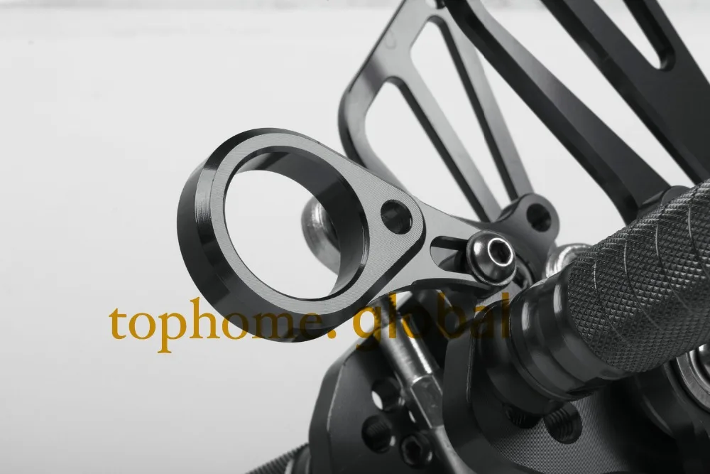 Для BMW S1000RR 2009 2014 мотоциклетные запчасти темно серый ЧПУ Задние подножки задний