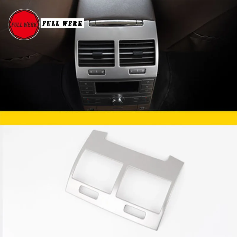 1 шт. автомобильный Стайлинг задняя крышка для подлокотника Накладка VW Phaeton