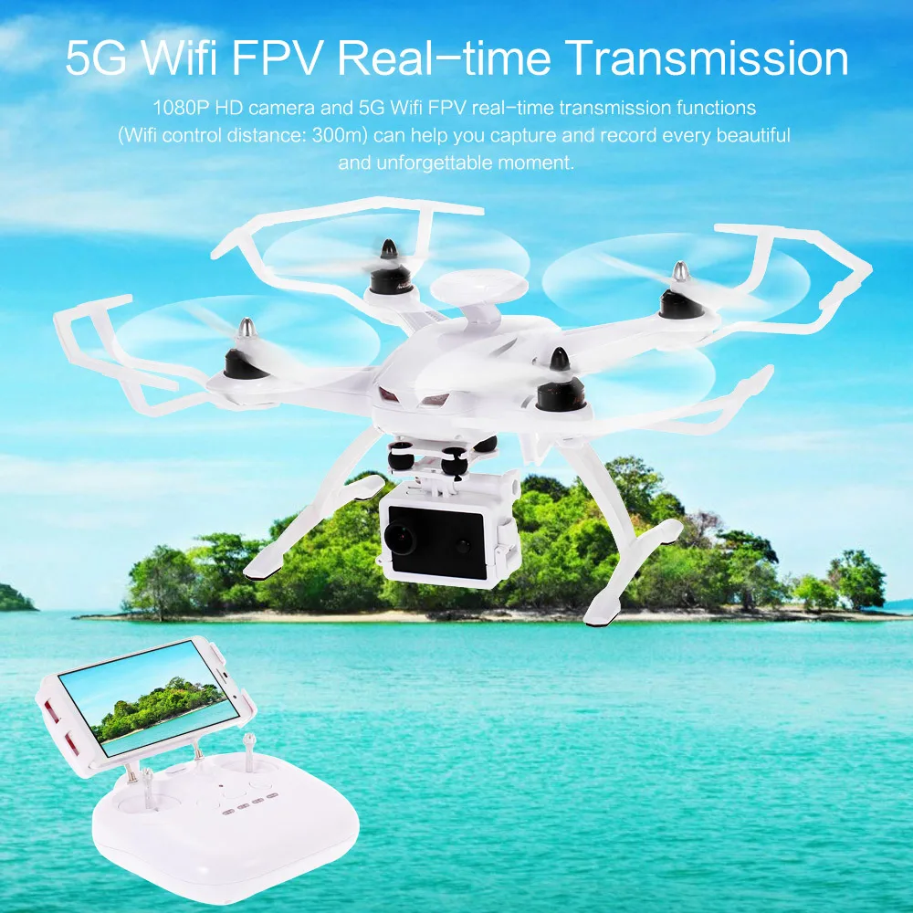 CG035 Wi-Fi FPV-системы 1080 P HD Камера Drone оптического потока Системы двойной GPS Follow Me orbit