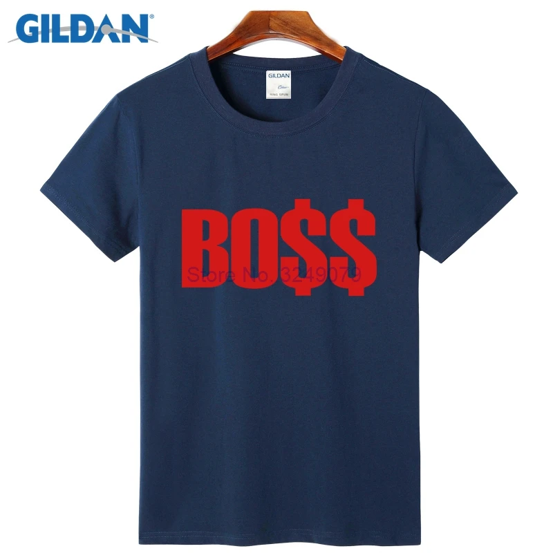 Boss ребята футболка 2017 Базовая рубашка Для мужчин плюс Размеры 3XL Homme хлопок 100% Tee