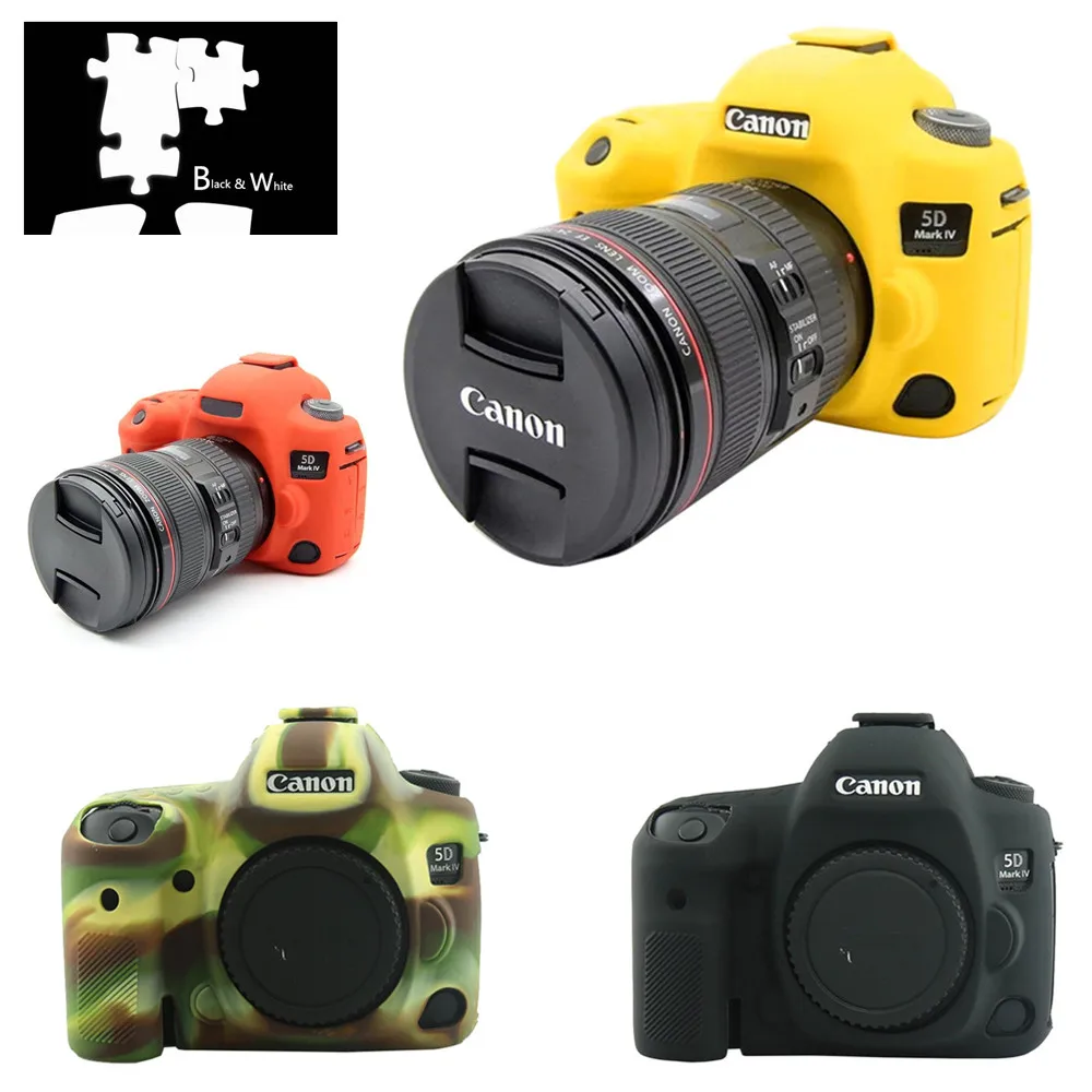 Силиконовая кожа брони чехол корпус протектор для Canon EOS 5D Mark IV 4 5D4 тела DSLR камеры только