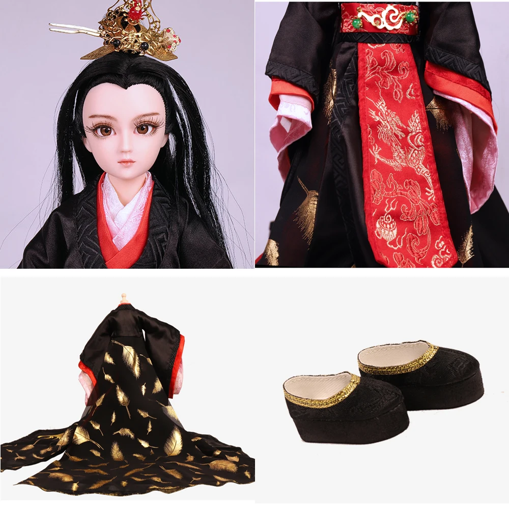 35 см, ручная работа, китайский костюм, кукла Bjd 1/6, кукла для мальчика, 14 шарнирных экшн-кукол, игрушки для детей, подарок на день рождения для мальчика, Boneca