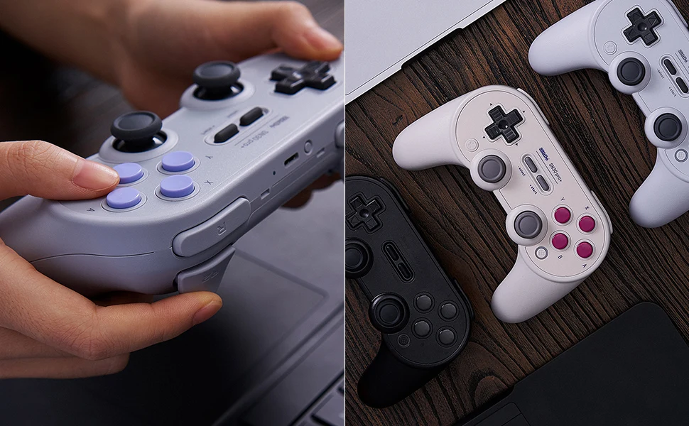 8bitdo SN30 pro plus контроллер с джойстиком для Windows, Android macOS nintendo переключатель