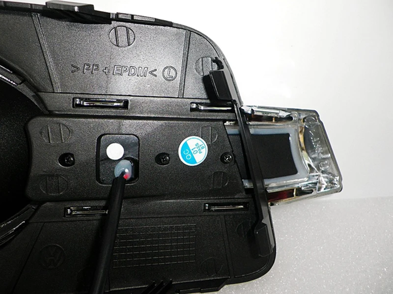 Автомобильный мигающий 1 пара для Volkswagen VW Tiguan 2010 2011 2012 светодиодный DRL дневные ходовые огни дневной свет противотуманных фар