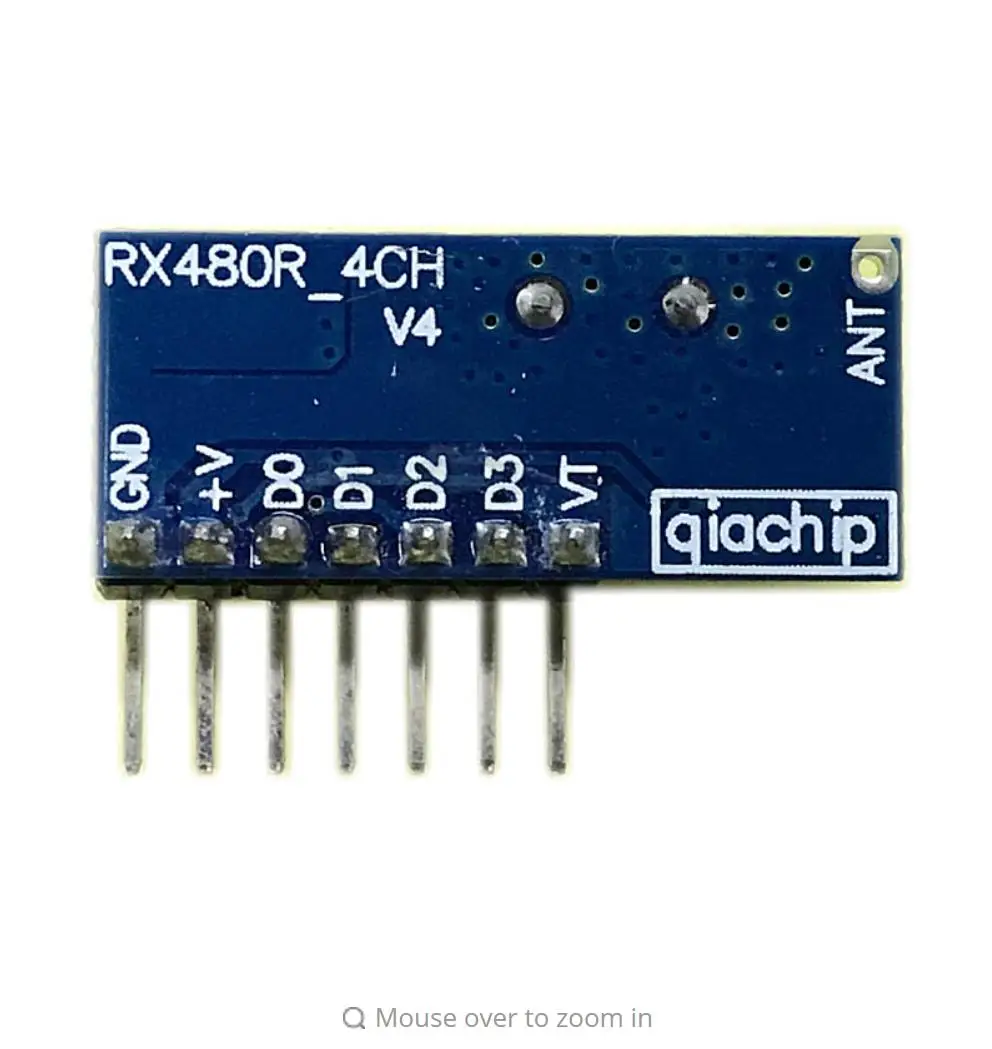 DC3V 5 V 433 92 mhz универсальный беспроводной ресивер модуль с декодирования EV1527 код