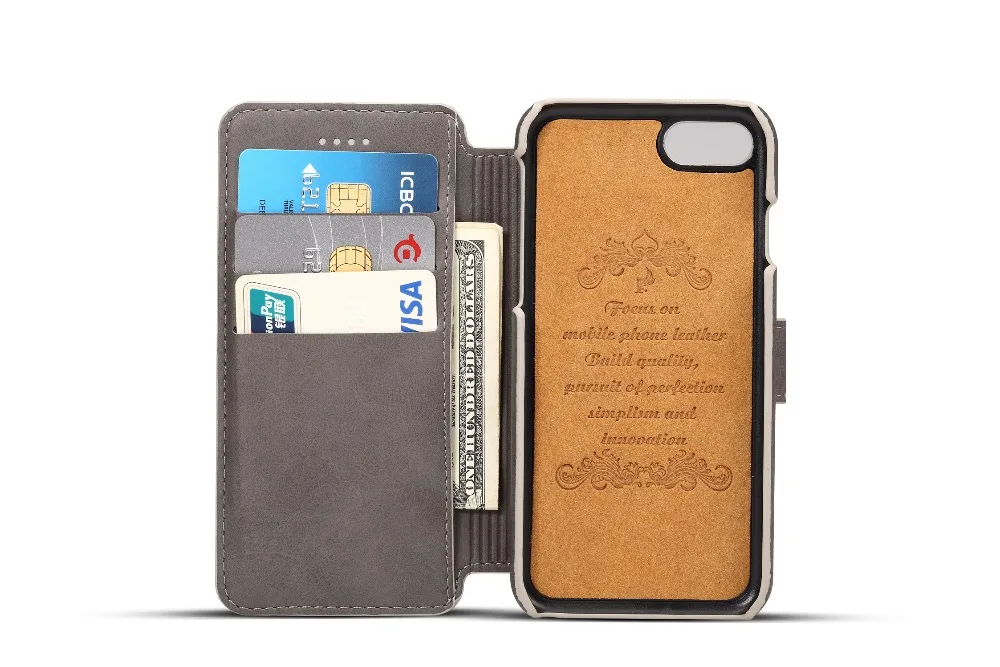 Оригинальный брендовый роскошный флип чехол из ПУ кожи в стиле ретро с логотипом