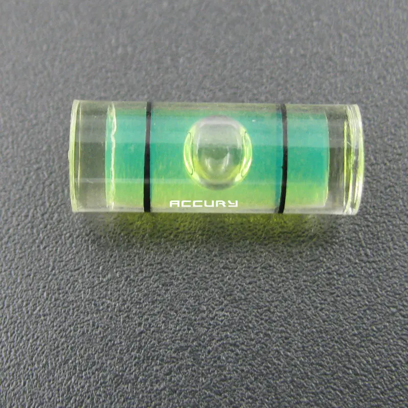 100 шт. 6*15 мм акриловые трубчатые уровни миниатюрный спиртовой уровень индикатор