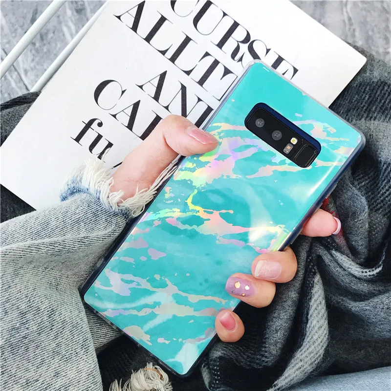 ТПУ мягкий чехол для samsung Galaxy S7 SM-G930F/S7 край SM-G935FD SC-02H задняя крышка моды Мрамор