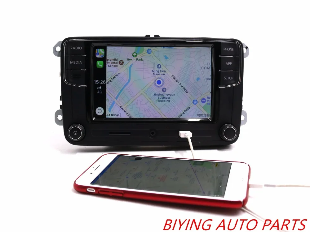 Noname Tianbao Carplay APP RCD330 330G Plus 6," MIB радиоприемник для VW Golf 5 6 Jetta CC Tiguan Passat Polo 6RD 035 187 B 6RD035187B