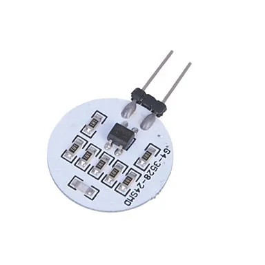 4 X HRSOD G4 W 24 SMD 3528 144 LM теплый белый/холодный белый двухконтактный свет DC 12 V